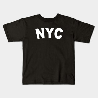 NYC Bold White Kids T-Shirt